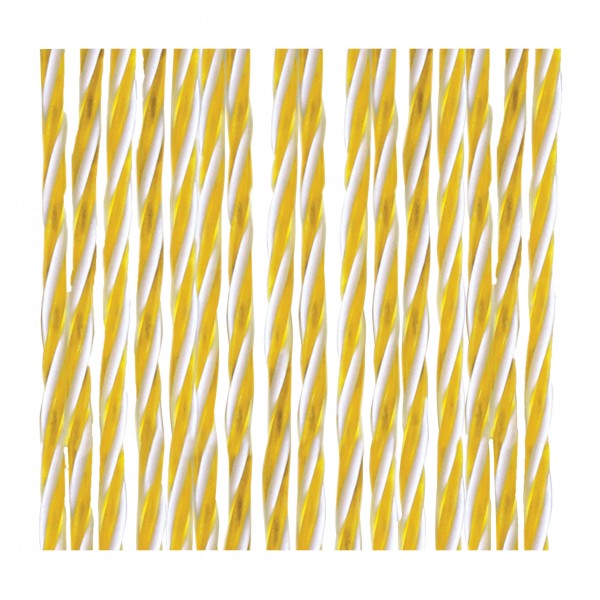 Tenda tuca 100x220 cm giallo c/profilo in p.v.c.
