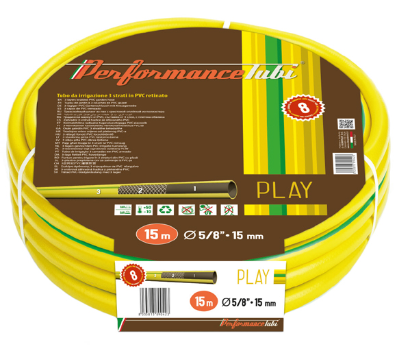 Tubo irrigazione giardino 15 metri diametro 12,5 mm almaplast