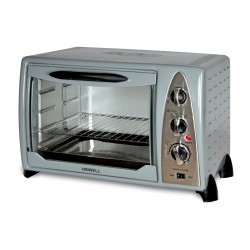 Forno ventilato 49x35 6 fun. silver