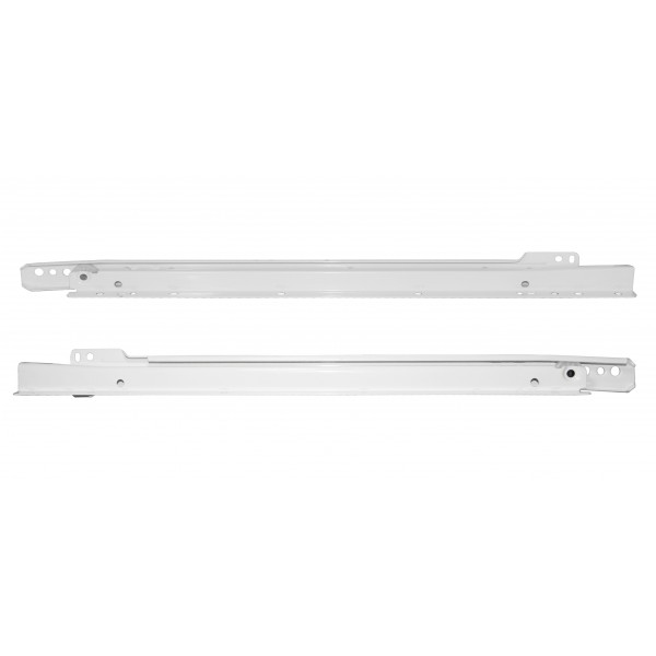 Cp. guide per cassetto cm. 45 bianco