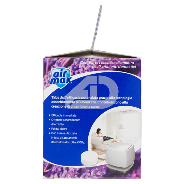 Ricarica Mangiaumidità Air Max D0302 profumo lavanda 100 grammi (2 pezzi)