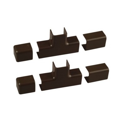 Kit accessori n.2 per canale "20x15mm" formato da