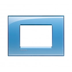 Ll - placca 3p 120x86 mm colore azzurro