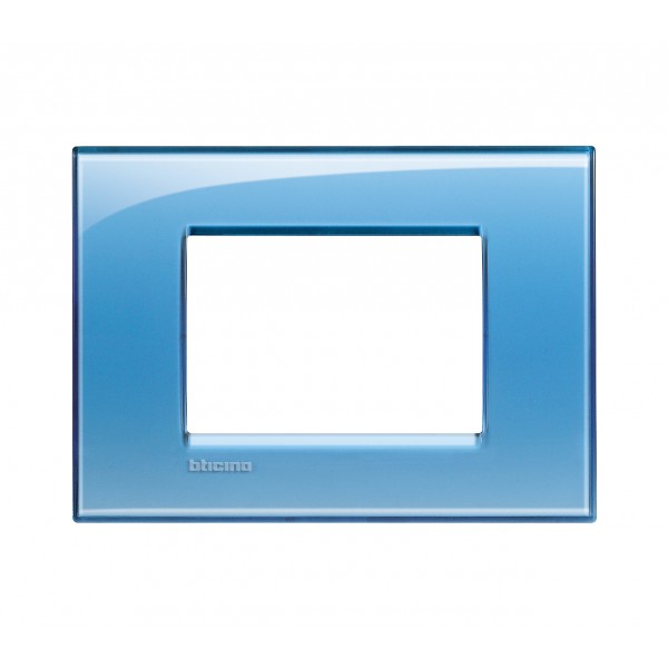 Ll - placca 3p 120x86 mm colore azzurro