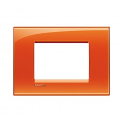 Ll - placca 3p 120x86 mm colore arancio