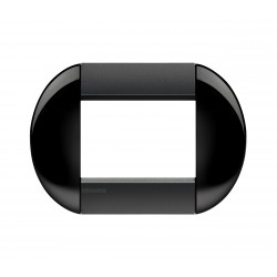 Ll - placca 3p 128x68 mm colore smoking