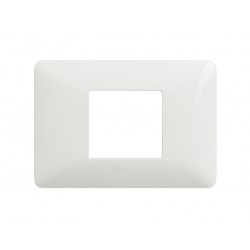 Matix - placca 2p centrati colore bianco