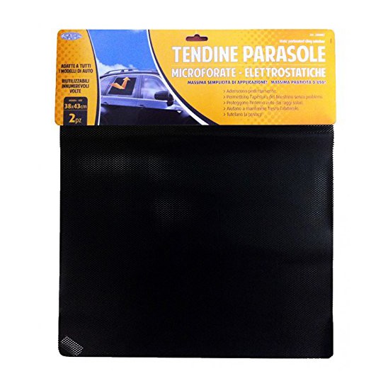 Tendine microfor/elettrost.38x43cm nero