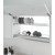 Kit scolapiatti e bicchieri in plastica con staffe mobile 80cm Inoxa 70180ZGPM