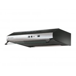 Cappa tch04-741 incasso 200 m3 60 cm nero-inox