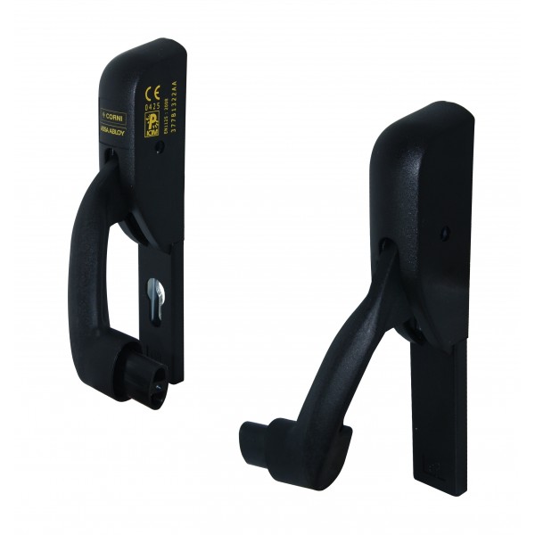 Maniglione eurosmart infil. ant/tagl rev. nero