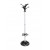 Appendiabiti portaombrelli piantana acciaio plastica 170 cm flow bama antracite
