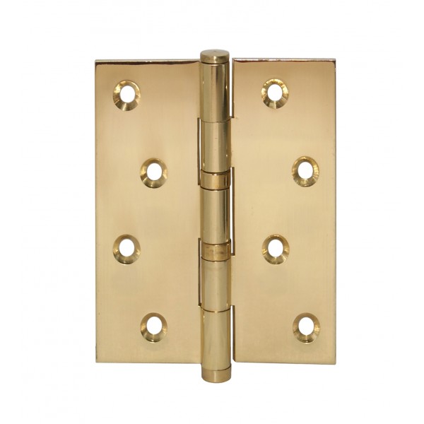 Cerniera a libro c/cuscin. 102x89 ferro ottonato