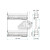 Cestello portabottiglie estraibile 2 piani Inoxa Silent 1104Y1528 mobile da 15cm