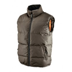 Gilet snowhill marrone/arancio tg.m