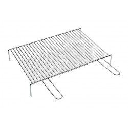 Griglia barbecue 35x50x10cm rihiudibile con piedini in...