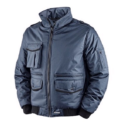 Giubbino seattle polietere/pvc blu tg. s