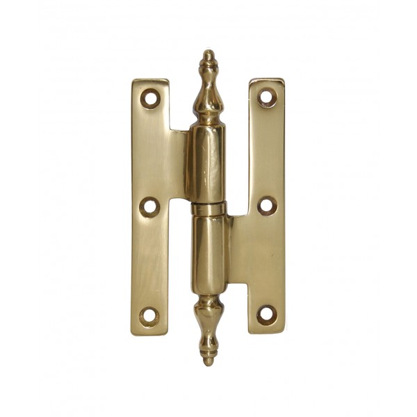 Cerniera pomella barocco 120x75 ott. oro lucido dx