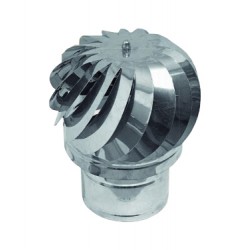 Fumaiolo inox base tonda d.10mm