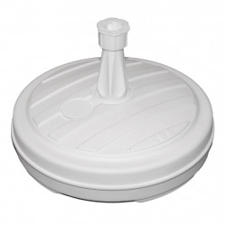 Base per ombrelloni ad acqua o sabbia bianco