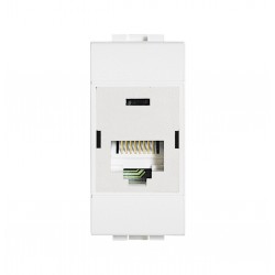 Btnet - light connettore rj45 cat5e colore bianco