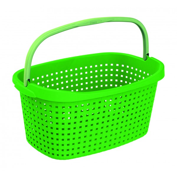Cesta bucato paglia 60x40x27 40lt. colori ass.