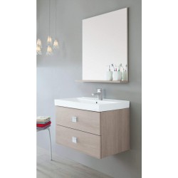 Composizione bagno bravo 75 rovere chiaro