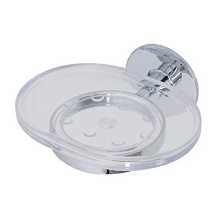Portasapone linea idea acrilico cromo