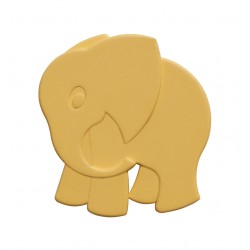 Pomolo elefante plastica 52x55 mm giallo