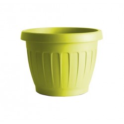 Vaso terra d25x16x18,5 cm. colore senape
