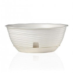 Vaso ciotola con sottovaso Paglia Bama diametro 40 cm...