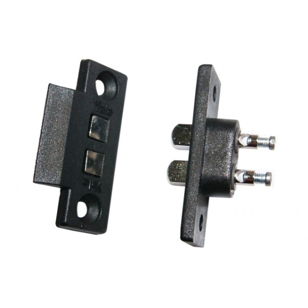 Coppia contatti nylon elelettrico