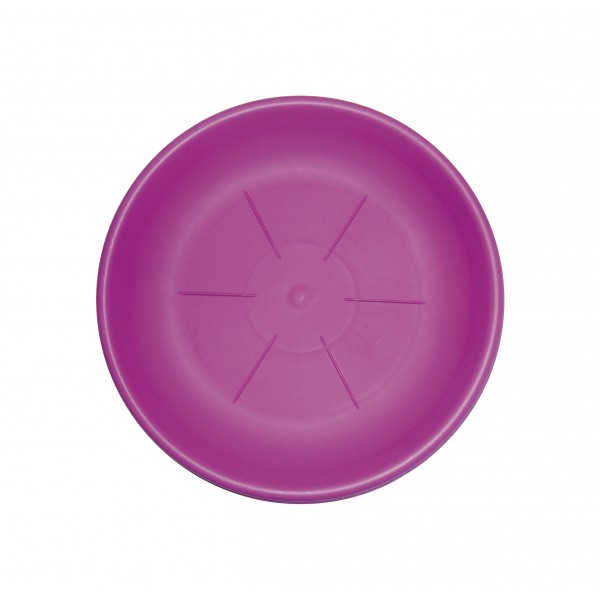 Sottovaso rotondo d35 colore fuxia
