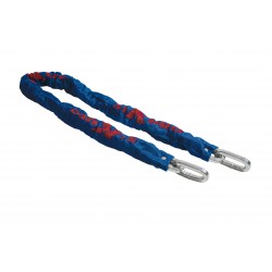 Catena quadra antitaglio 10x150 ricoperta tela/acc