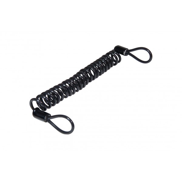 Cavetto blocca disco 4x150cm memory nero