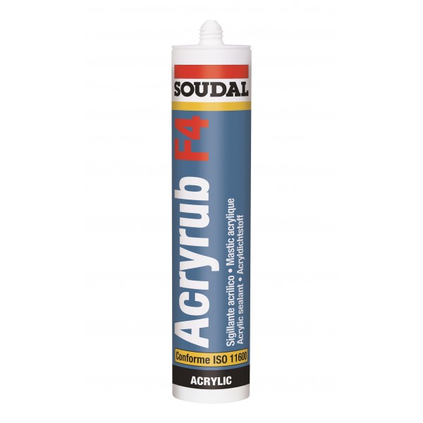 Acryrub f4 sigillante acrilico bianco 300 ml