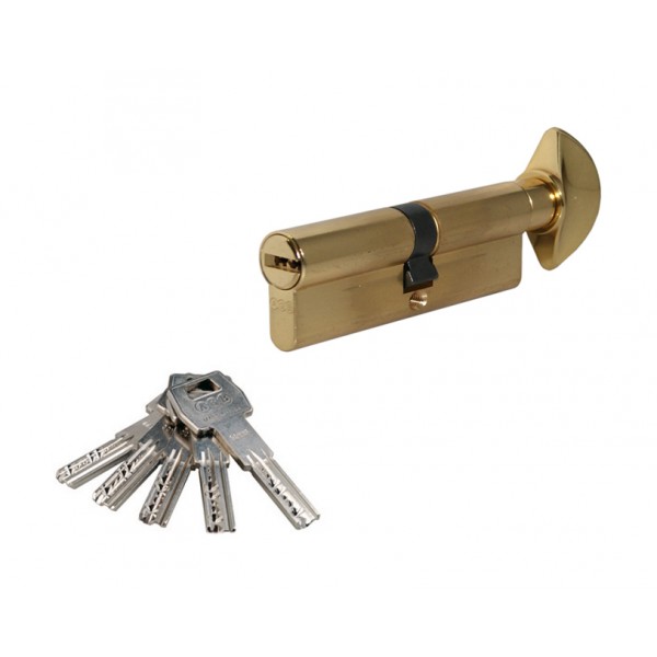 Cilindro europeo pomolo 90 (35-10-45) ottone