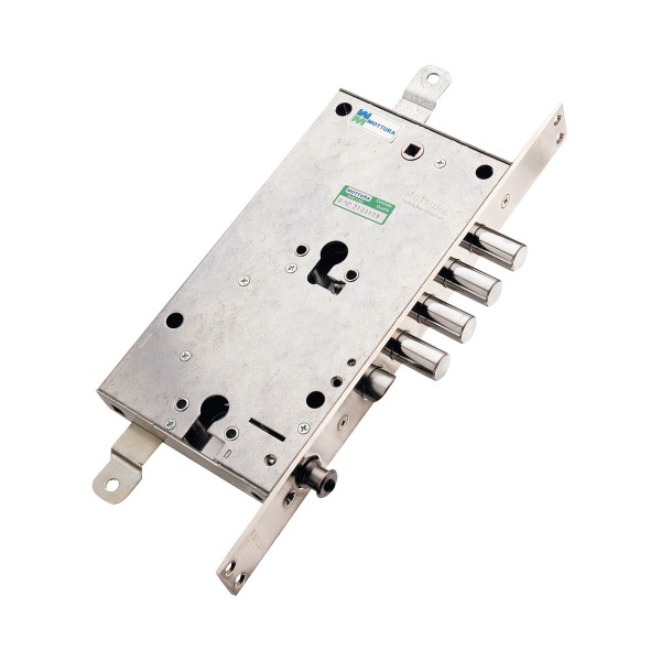 Serratura di sicurezza Mottura 85788D28N doppia ad infilare multifunzione cilindro europeo per porte blindate