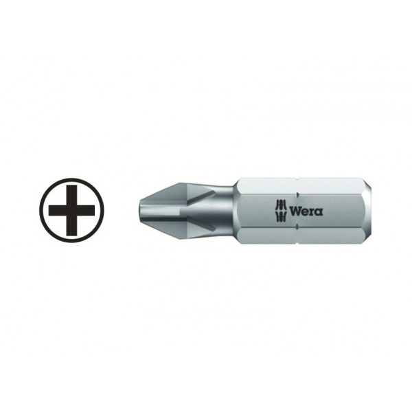 Inserto 851/1 z ph2 lung. 25 mm attacco 1/4&quot;