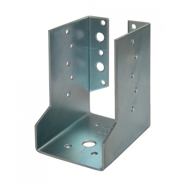Supporto travi chiuso 100x140x80 mm zincato