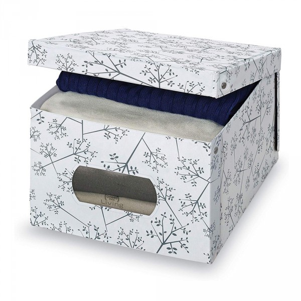 Scatola guardaroba Domopak Living Bon Ton XLarge 916050 pvc 42x50x31 cm