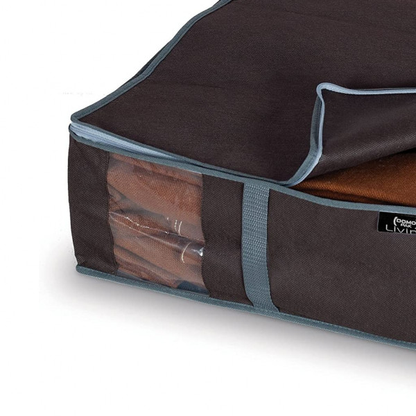 Custodia biancheria domopak living classic 910020 marrone 40x45x15cm 