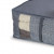 Custodia coperte domopak living urban large 909030 grigia 55x45x25 cm