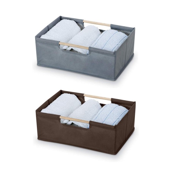 Cesta per indumenti con manici Domopak Living 906010 34x24x13cm colori assortiti