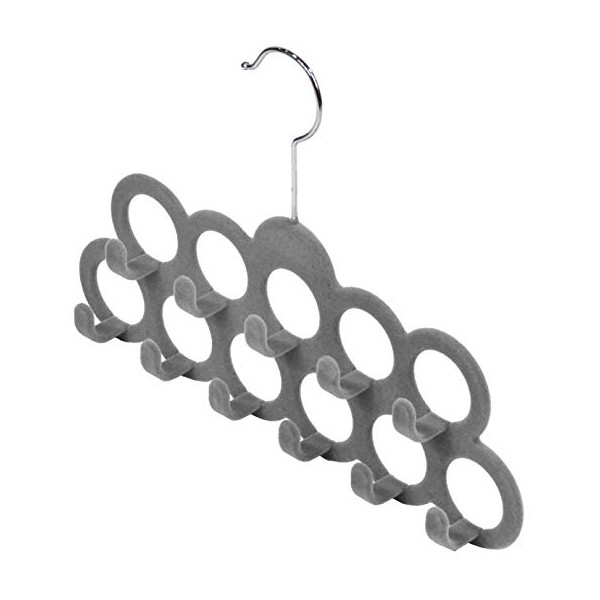 Gruccia appendi accessori domopak living 903040 antiscivolo 30,5 cm grigio