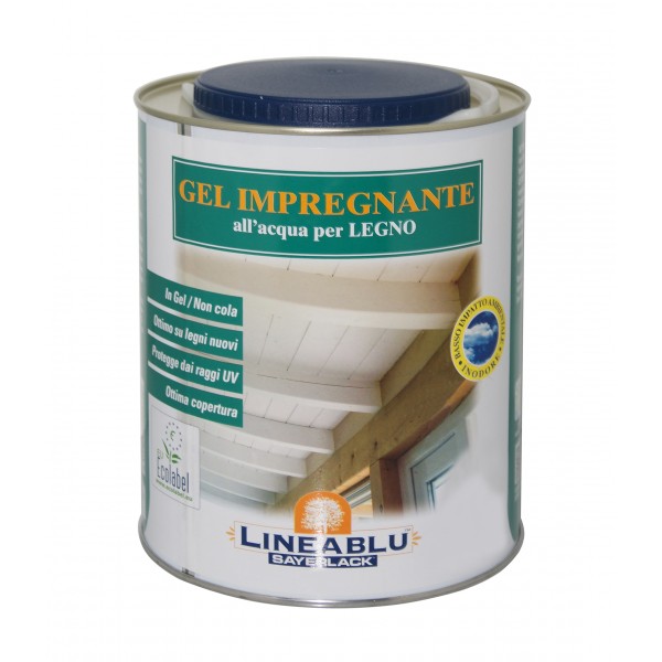 Impregnante gel bianco effetto cera lt 2,5