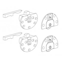 Scorribase std - set regol. ante scorr. legno 40kg