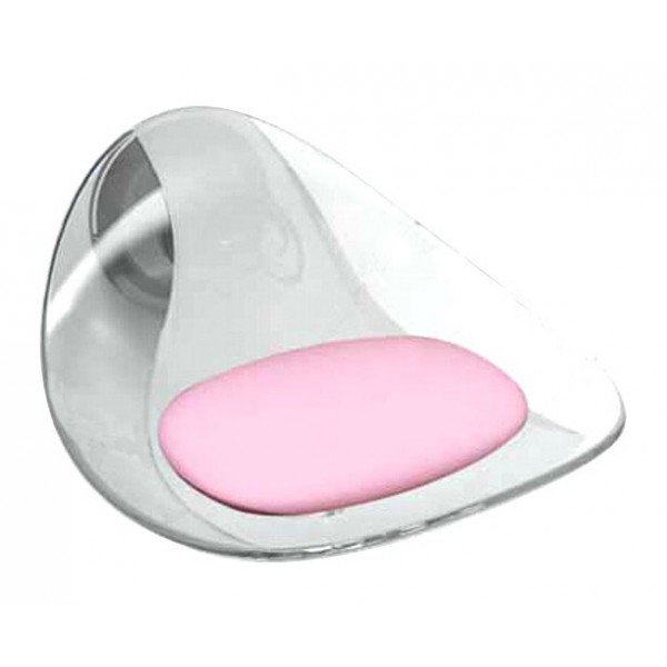 Portasapone muving c/ventose colore trasparente