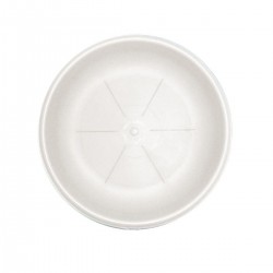 Sottovaso rotondo Bama diametro 30 cm colore bianco