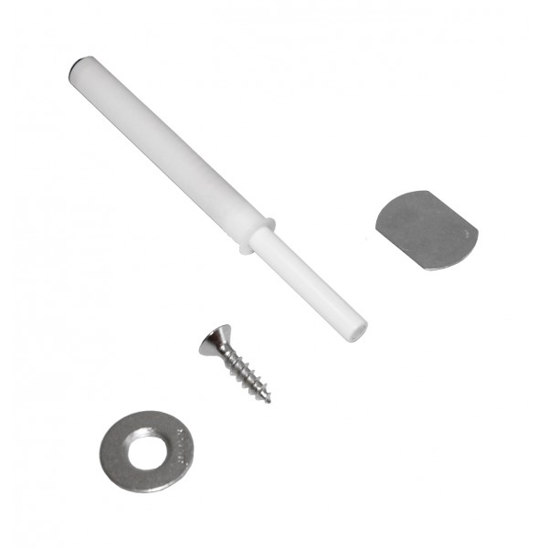 Set tip-on bianco lungo anta filo c/magnete